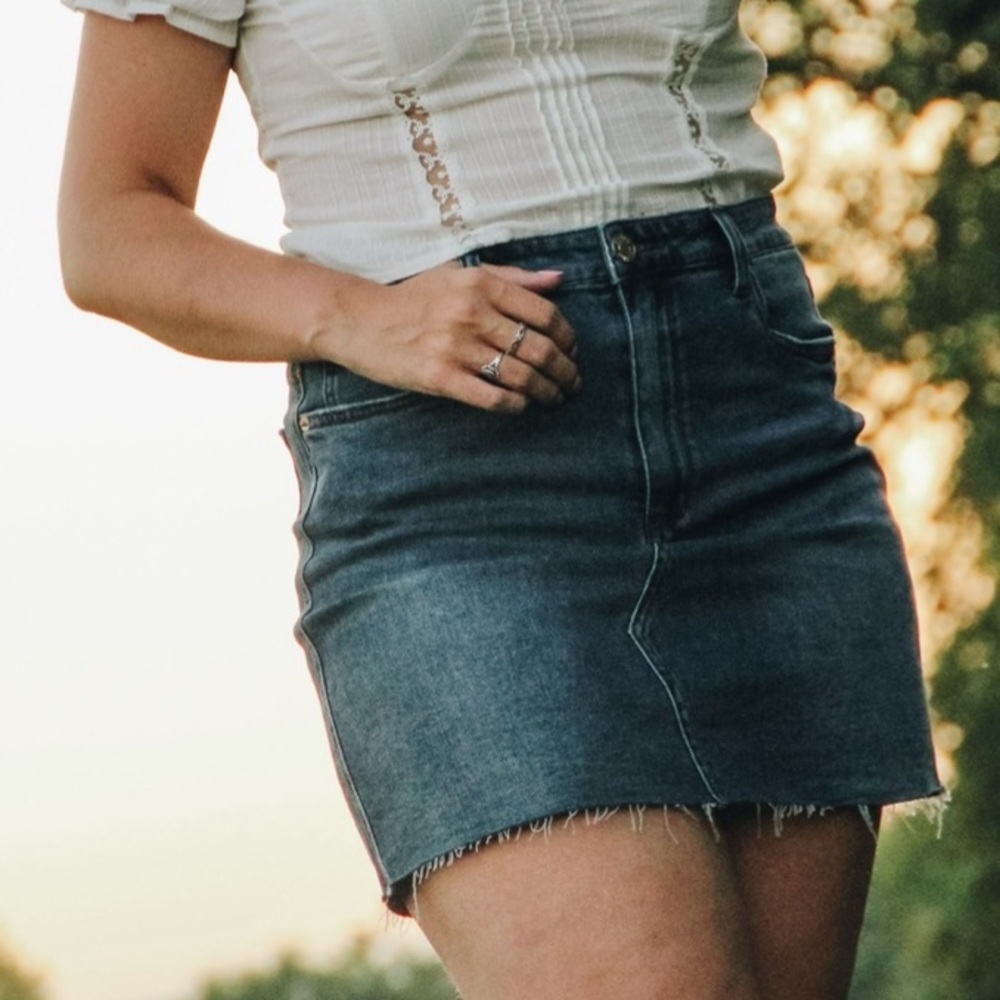 Denim Skirt